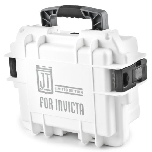 Invicta Limited Edition Jason Taylor 3 Slot Collector's White Impact Case JT3WHT