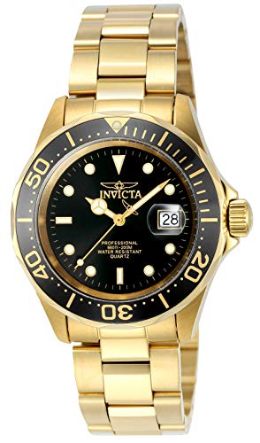 Invicta Men's 9311 Mako Swiss Pro Diver Quartz Gold Stainless Steel Watch