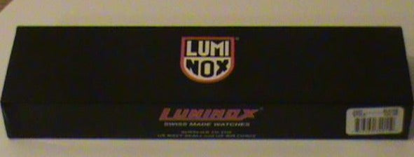 11" x 3" Luminox Does Not Apply Metal-Long-Box WatchBox