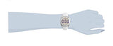 Invicta Women's DC Comics Stainless Steel Quartz Watch with Silicone Strap, White, 19.1 (Model: 29299)
