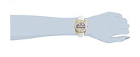 Invicta Women's DC Comics Stainless Steel Quartz Watch with Silicone Strap, White, 18 (Model: 29300)