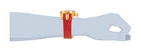 Invicta Men's Marvel Quartz Watch with Stainless Steel, Silicone Strap, Gold, Red, 26 (Model: 30552)