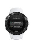 SUUNTO 5, Lightweight and Compact GPS Sports Watch with 24/7, Activity Tracking and Wrist-Based Heart Rate - White/Black, One Size