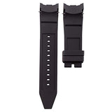 26MM Rubber Watch Band for Invicta Diver 6977 6978 6981 6983 Reserve SQUABA Black