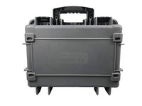 Invicta DC8CHCL- 8 Slot Grey Plastic Watch Box Case
