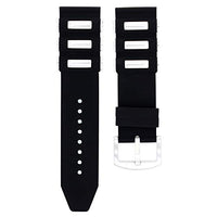 26MM Silicone Rubber Diver Band Strap for Invicta Excursion 18202 Watch Black