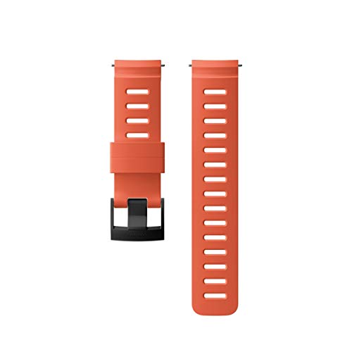 Suunto 24mm Dive 1 Silicone Strap (Coral Black)