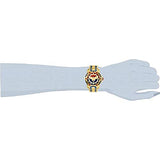Invicta Women's DC Comics Quartz Watch with Stainless Steel Strap, Gold, Blue, 20 (Model: 26839)