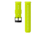 Suunto 9 GPS Watch Lime 24mm Ath3 Silicone Strap Lime/Black M Repl Band