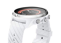 Suunto 9, GPS Sports Watch with Long Battery Life and Wrist-Based Heart Rate, Non-Barometer, White