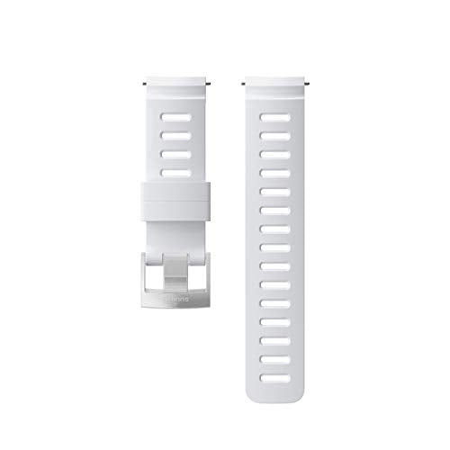 Suunto 24mm Dive 1 Silicone Strap White Steel Size M