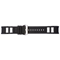 CACA for Invicta Russian Diver Watch Replacement Rubber Silicone Band/Strap - Black Invicta Watch Strap