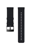 Suunto Watch Strap, 24mm, Leather, Black- Urban, M: 130-230 mm