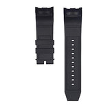 CACA for Invicta Pro Diver Watch Replacement Rubber Silicone Band/Strap - Black Invicta Watch Bands