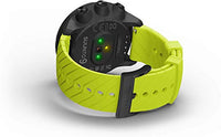 Suunto 9 GPS Watch Lime 24mm Ath3 Silicone Strap Lime/Black M Repl Band