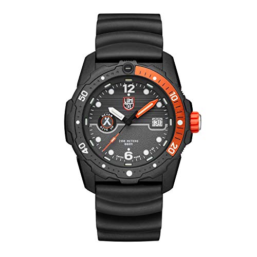 Luminox Limited Edition Bear Grylls 3729 Wrist Watch | Black/Orange