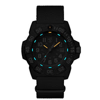 Luminox Men's SEA Stainless Steel Swiss-Quartz Watch with Nylon Strap, Green, 24 (Model: 3517)