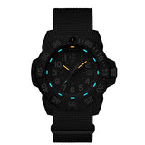 Luminox Men's SEA Stainless Steel Swiss-Quartz Watch with Nylon Strap, Green, 24 (Model: 3517)