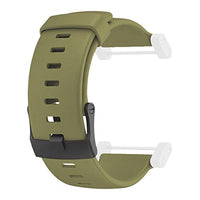 Suunto Core Accessory Strap Olive Green One Size Rubber Band Black PVD Buckle