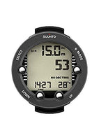 SUUNTO Vyper Diving Wrist Computer Watch with 3D Compass & Bungee Adaptor Kit (Vyper Novo Graphite)