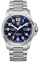 Luminox Outdoor Mens Watch Atacama Field (XL.1924.M/ 1920 Series): 200m Waterproof Stainless Steel Bracelet Case Anti-Reflective Sapphire Crystal; Day & Date Indication