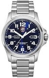Luminox Outdoor Mens Watch Atacama Field (XL.1924.M/ 1920 Series): 200m Waterproof Stainless Steel Bracelet Case Anti-Reflective Sapphire Crystal; Day & Date Indication