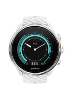 Suunto 9, GPS Sports Watch with Long Battery Life and Wrist-Based Heart Rate, Non-Barometer, White