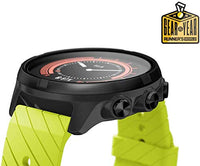 Suunto 9 GPS Watch Lime 24mm Ath3 Silicone Strap Lime/Black M Repl Band