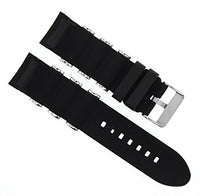 26 MM SILICONE RUBBER DIVER BAND STRAP