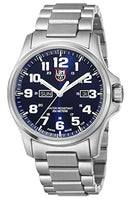 Luminox Outdoor Mens Watch Atacama Field (XL.1924.M/ 1920 Series): 200m Waterproof Stainless Steel Bracelet Case Anti-Reflective Sapphire Crystal; Day & Date Indication