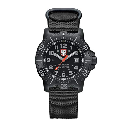 Luminox Divers Mens Watch in Black A.N.U. (Authorized for Navy Use) (XS.4221/4200 Series) - 200m Waterproof Stainless Steel Case Antireflective Sapphire Crystal