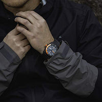 Luminox Limited Edition Bear Grylls 3729 Wrist Watch | Black/Orange
