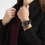 Luminox Mens Watch Leatherback Sea Turtle Giant 44 mm Black Green Display Gold Numbers (XS.0333): 100 M Waterproof + Super Luminova + Carbonox Case