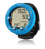 SUUNTO Zoop Novo Wrist Scuba Diving Computer, Blue, Without USB