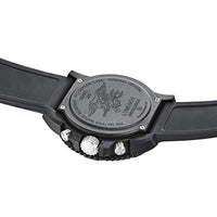 Luminox Watches Men - Navy Seals Colormark Chronograph Black White (XS.3081/3080 Series) - 200 Meter Waterproof, Hardened Mineral Glas, Luminous