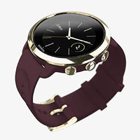 Suunto 3,  Sports Watch with Wrist-Based Heart Rate, 24/7 Fitness Activity and Recovery Tracking - Burgundy