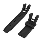 Invicta Watch bands Rubber Watch Band /Strap Replacement Men for Invicta Subaqua Noma IV - Black Invicta Watch Strap