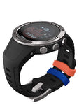 SUUNTO 5, Lightweight and Compact GPS Sports Watch with 24/7, Activity Tracking and Wrist-Based Heart Rate - Black/Steel