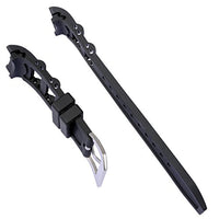 CACA for Invicta Russian Diver Watch Replacement Rubber Silicone Band/Strap - Black Invicta Watch Strap