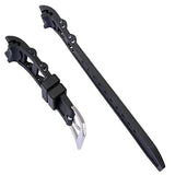 CACA for Invicta Russian Diver Watch Replacement Rubber Silicone Band/Strap - Black Invicta Watch Strap