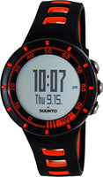 Suunto Watches Men's Quest Digital Multi-Function Black and Orange Rubber