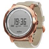 Suunto Men's Essential SS022441000 Copper Leather Swiss Quartz Watch