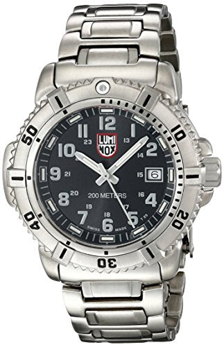 Luminox Women's 7252 Quartz Stainless Steel Black Dial Watch