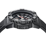 Luminox Navy Seal Mens Watch Black Dial (XS.3501/3500 Series): 200 Meter Waterproof + Light Weight Carbon Case and Band + Constant Night Visibility