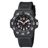 Luminox Navy Seal Mens Watch Black Dial (XS.3501/3500 Series): 200 Meter Waterproof + Light Weight Carbon Case and Band + Constant Night Visibility