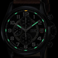 Luminox Automatic Valjoux Field Chronograph 1860 Series Black Dial men's watch #1867