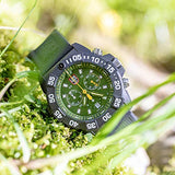 Luminox 3597 Navy Seal Chronograph Black/Green Mens Watch