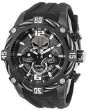 Invicta Men's Marvel Stainless Steel Quartz Watch with Polyurethane Strap, Black, 32 (Model: 33163)