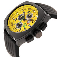 Luminox Tony Kanaan 1100 Series Yellow Dial Silicone Strap Men's Watch 1105