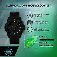 Luminox 3597 Navy Seal Chronograph Black/Green Mens Watch